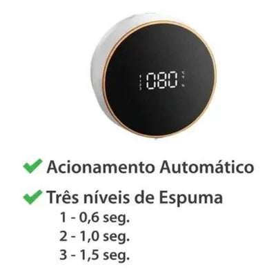 Saboneteira Automática Recarregável + (FRETE GRÁTIS)