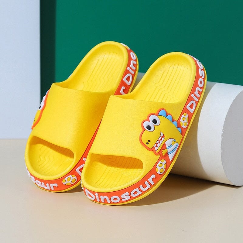 Chinelo Infantil Antiderrapante Dino Crocks